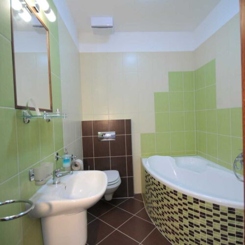 Camera dubla cu balcon cu duș (se poate solicita pat suplimentar)