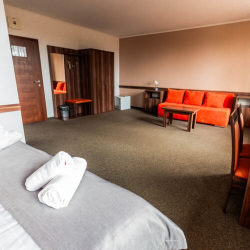 Pokój 2-osobowy z balkonem z prysznicem (możliwa dostawka)