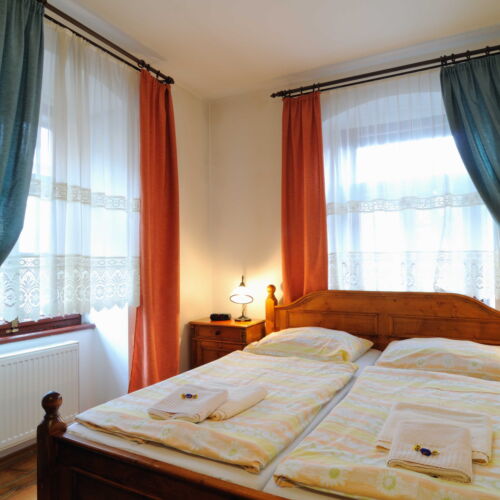 Camera dubla cu duș (se poate solicita pat suplimentar)