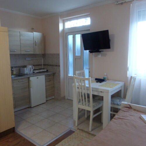 Apartament 4-osobowy na parterze na parterze z 1 pomieszczeniem sypialnianym (możliwa dostawka)