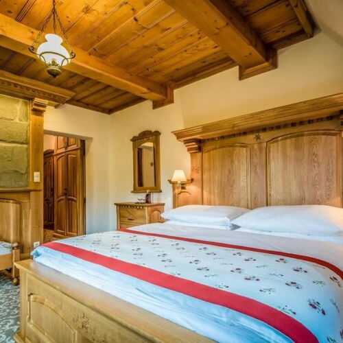 Camera twin cu duș cu balcon (se poate solicita pat suplimentar)