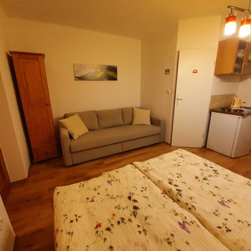 Pokój 4-osobowy na parterze z własną kuchnią