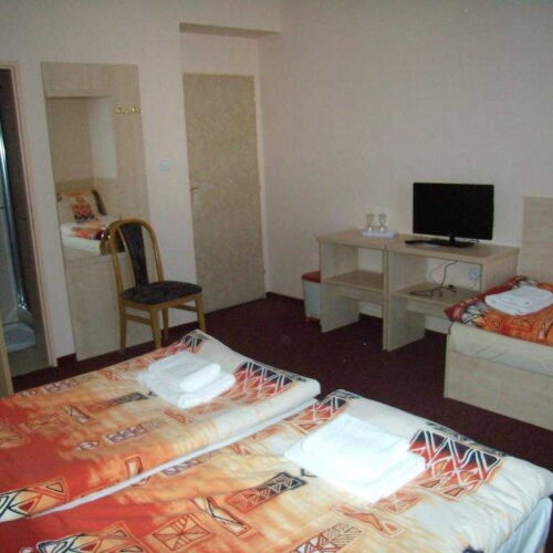 Pokój 3-osobowy z prysznicem z balkonem