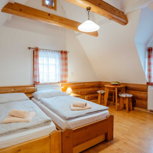 Studio Standard Pokoj pro 2 os. (s možností přistýlky)