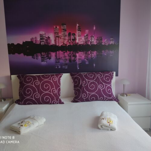 Apartament studio cu vedere spre oraș cu 1 camera pentru 2 pers.