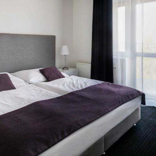 Camera dubla cu aer condiționat cu duș