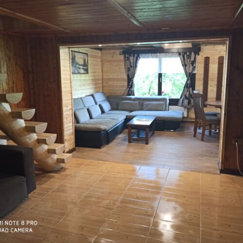 Domek drewniany 14-osobowy  (możliwa dostawka)