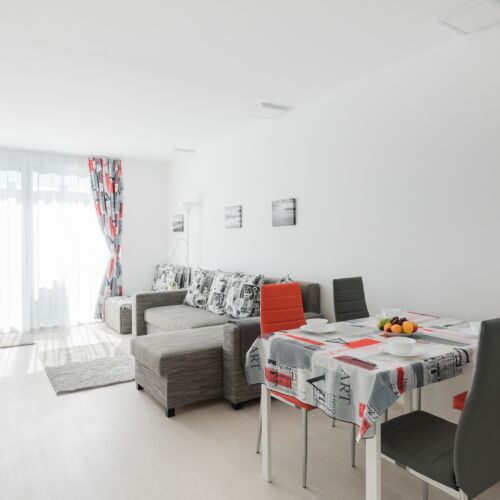 Appartement mit Terasse und Panorama auf den See (Zusatzbett möglich)