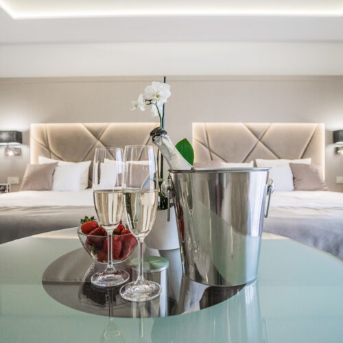 Suita cu balcon cu panoramă cu 1 camera pentru 4 pers.