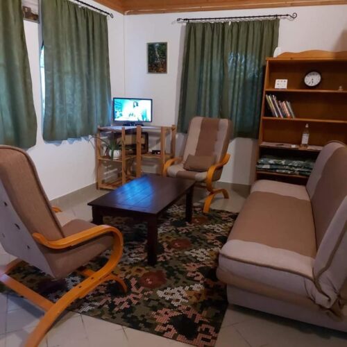 Garden View Ground Floor 2-Room Apartment for 4 Persons