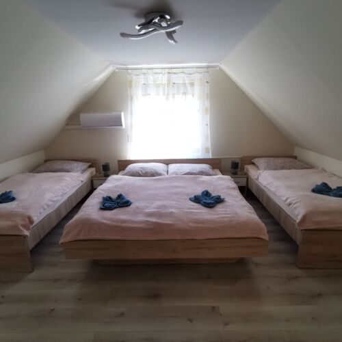 Apartman (jako celek) se zahradou pro 9 os. s výhledem na les (s možností přistýlky)