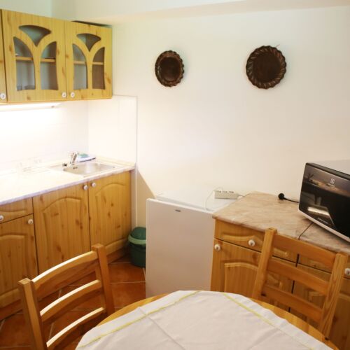 Apartament classic la parter cu 1 camera pentru 2 pers.