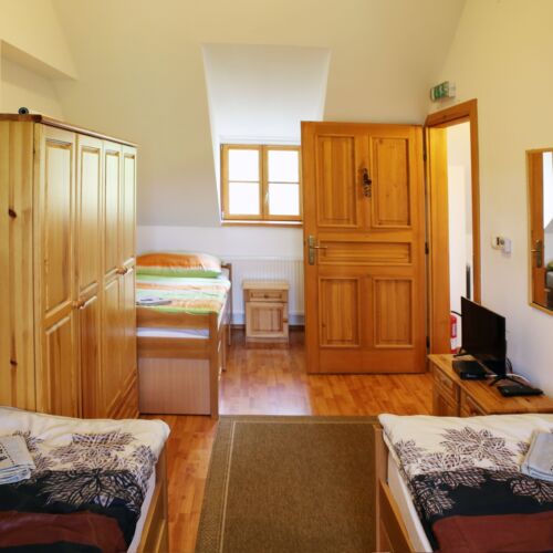 Apartament classic la etaj cu 1 camera pentru 3 pers.