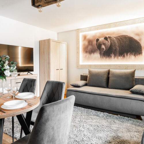 Ground Floor 2-Room Apartment for 5 Persons