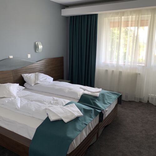 Pokój 2-osobowy z widokiem na ogród (możliwa dostawka)