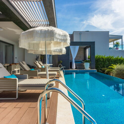 Pogled na more Cijela Kuća za 8 osoba(e) vila