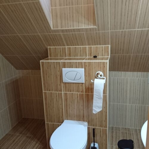 Camera dubla cu baie cu vedere spre munte