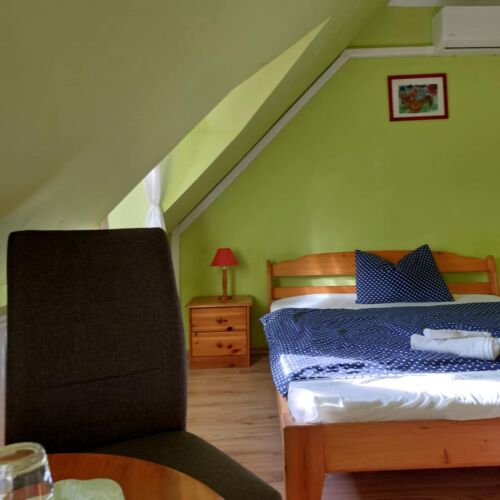 Pokój 2-osobowy z panoramą z widokiem na dziedziniec