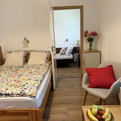 Apartament family cu vedere spre parc cu 2 camere pentru 4 pers.