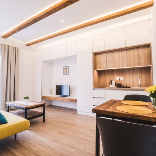 2-Room Family Apartment for 3 Persons with Kitchen