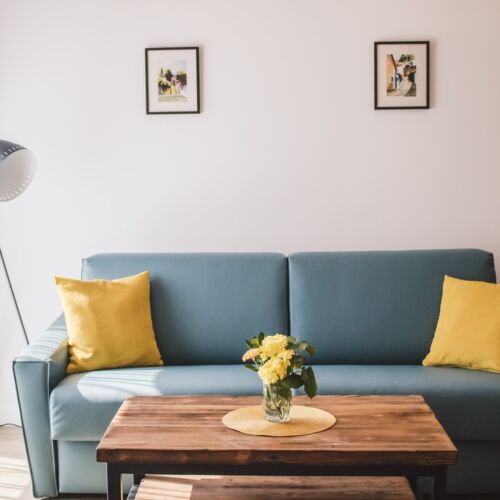 1-Room Family Apartment for 4 Persons with Kitchen