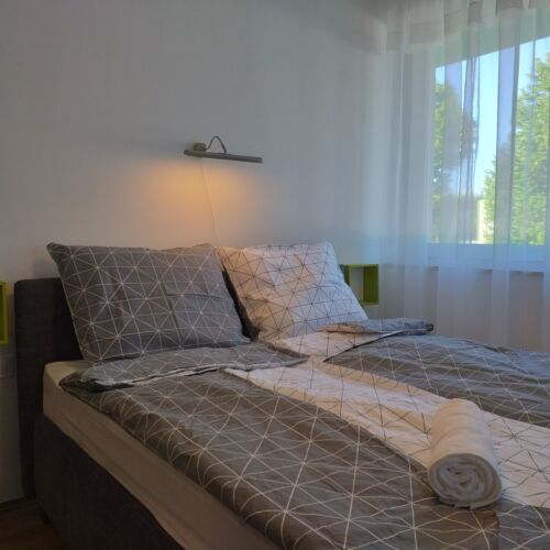 Apartament exclusive cu terasă cu 2 camere pentru 4 pers.