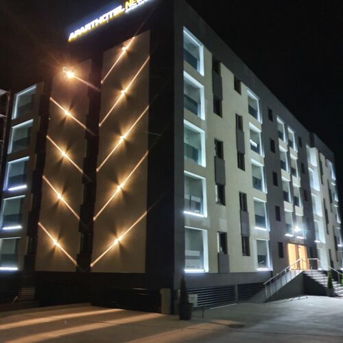 Apartament 4-osobowy Family z własną kuchnią z 2 pomieszczeniami sypialnianymi