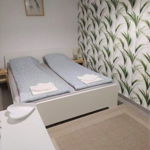 Apartament 4-osobowy Przyjazny podróżom rodzinnym z klimatyzacją z 2 pomieszczeniami sypialnianymi