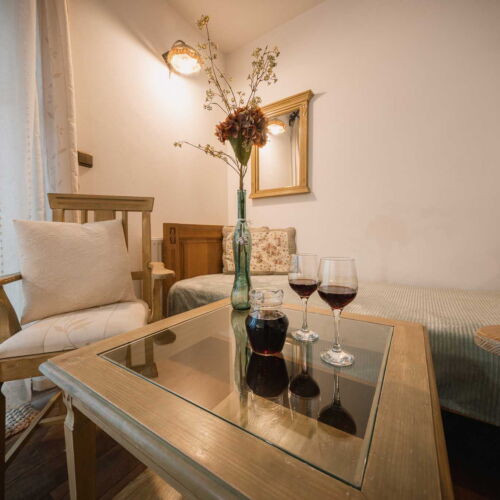 Ground Floor Double Room with Shower (extra bed available)