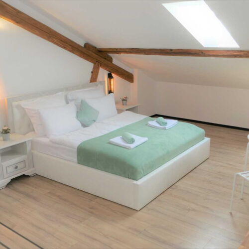 Pokoj se sprchou s vlastní kuchyňkou pro 2 os.