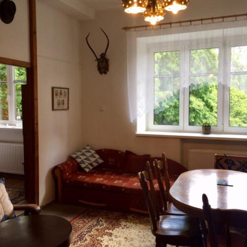 Garden View 2-Room Apartment for 10 Persons with Kitchen