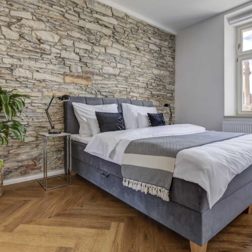 Apartman s koupelnou s vlastní kuchyňkou pro 4 os. se 2 ložnicemi (s možností přistýlky)