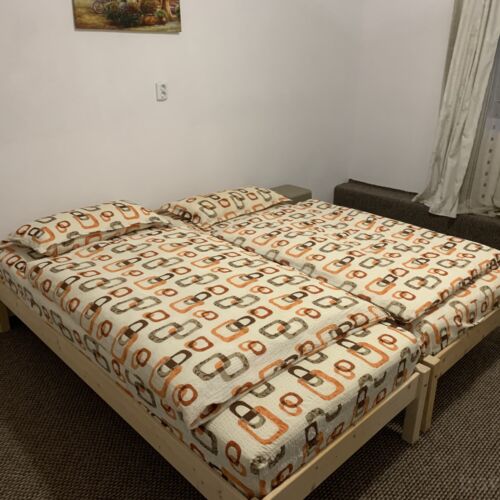 Pokój 4-osobowy na piętrze z prysznicem (możliwa dostawka)