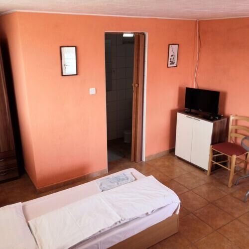 Camera twin cu duș cu balcon