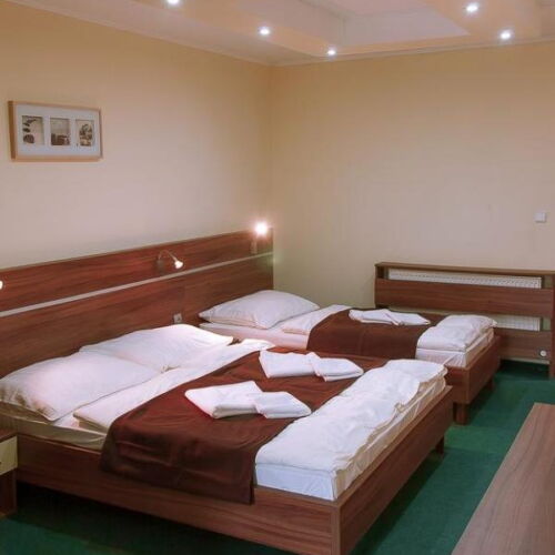 Pokoj s balkónem se sprchou pro 3 os.