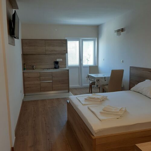 Apartament 2-osobowy z klimatyzacją na piętrze z 1 pomieszczeniem sypialnianym