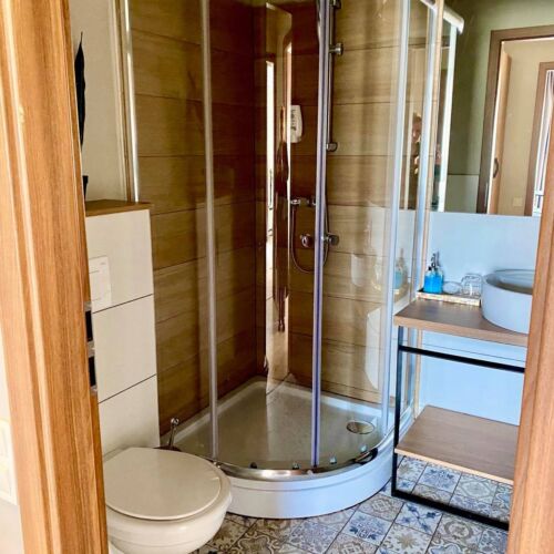 Upstairs 1-Room Balcony Apartment for 2 Persons