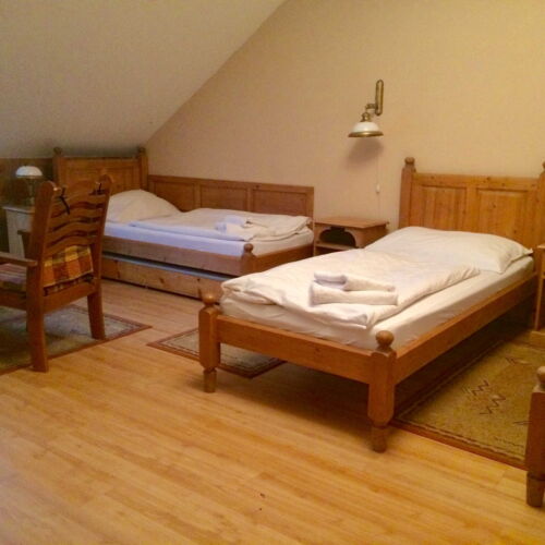 Camera tripla cu duș