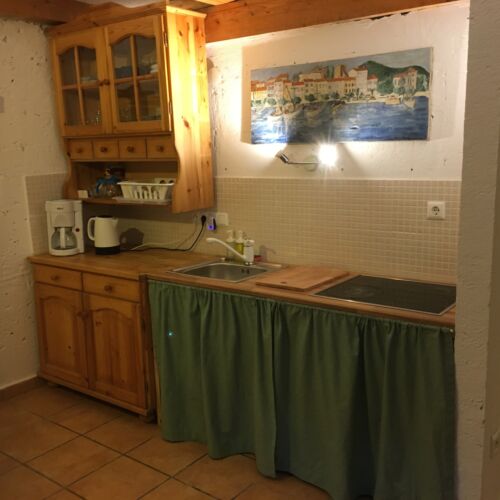Apartament 2-osobowy na parterze z 1 pomieszczeniem sypialnianym