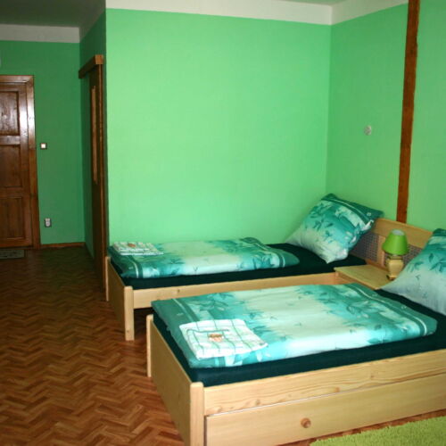 Pokoj se sprchou s terasou pro 2 os. (s možností přistýlky)