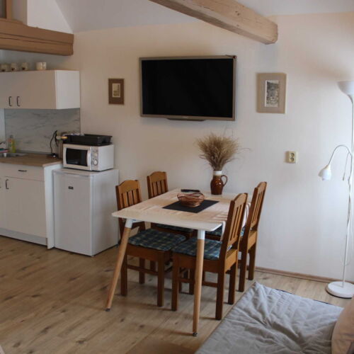 Pokój 5-osobowy z prysznicem z własną kuchnią