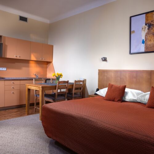 2-Room Apartment for 4 Persons with Own Kitchen
