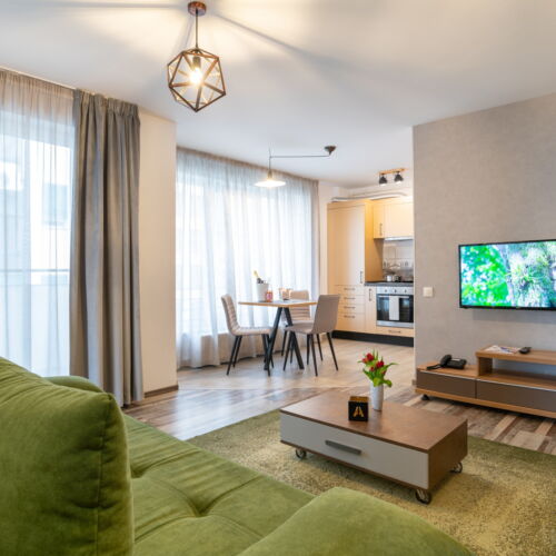 Business Apartman pro 4 os. se 2 ložnicemi na poschodí