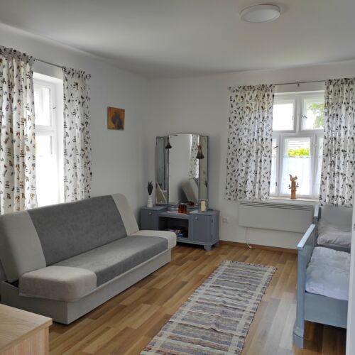 Camera twin cu baie (se poate solicita pat suplimentar)