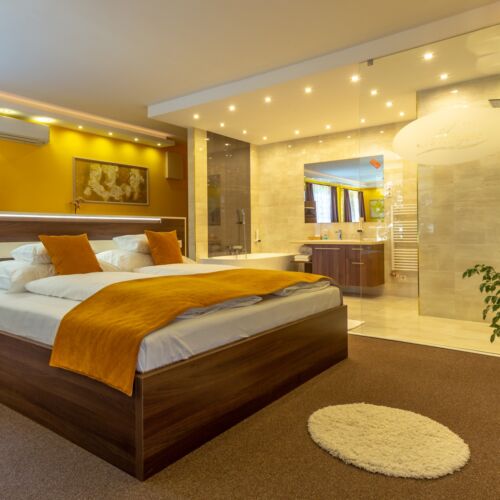 Rezydencja pokój 2-osobowy na parterze Deluxe z 1 pomieszczeniem sypialnianym