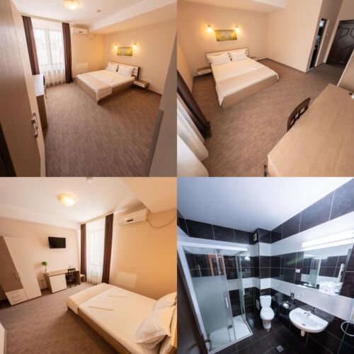 Camera dubla cu aer condiționat cu baie