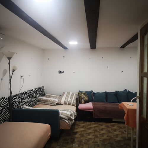 Camera tripla cu duș cu chicinetă proprie