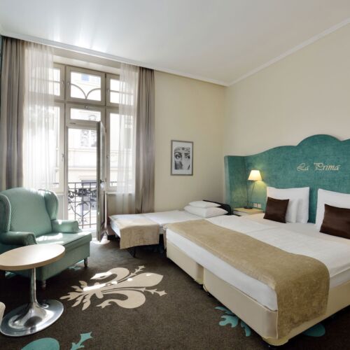 Pokój 3-osobowy na piętrze Deluxe