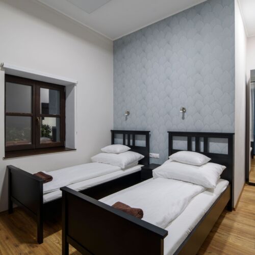 Camera twin cu cadita de dus 