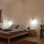 Kertre néző fürdőszobás 3 fős apartman 1 hálótérrel (pótágyazható)